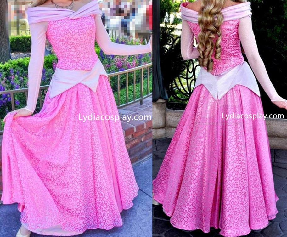 aurora disney pink dress