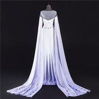 Elsa Spirit Dress, Spirit Elsa White Dress Cosplay  Costume Outfits