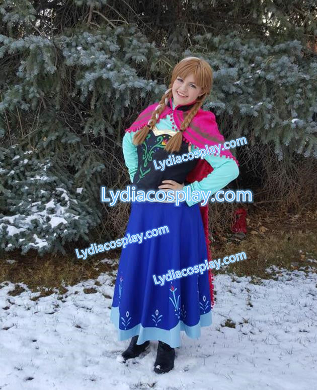 Plus size princess anna costume best sale